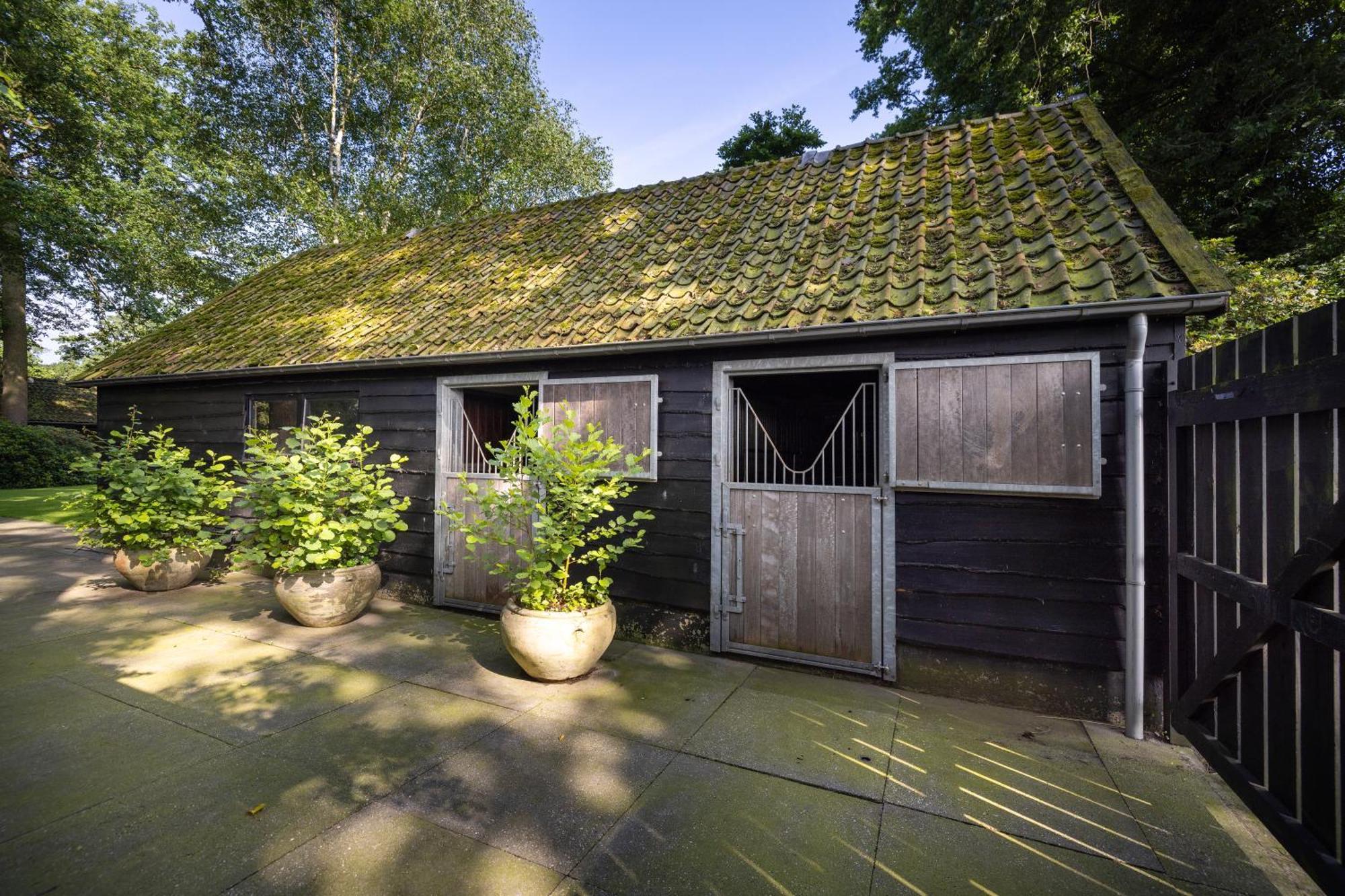Luxe Hofstede Met Paardenstalling Lunteren Bagian luar foto